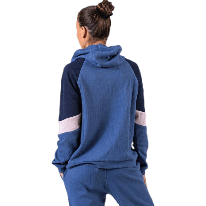 Solar Zip Hoodie Blue