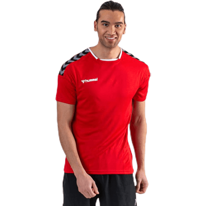 Autentický Poly Jersey Red