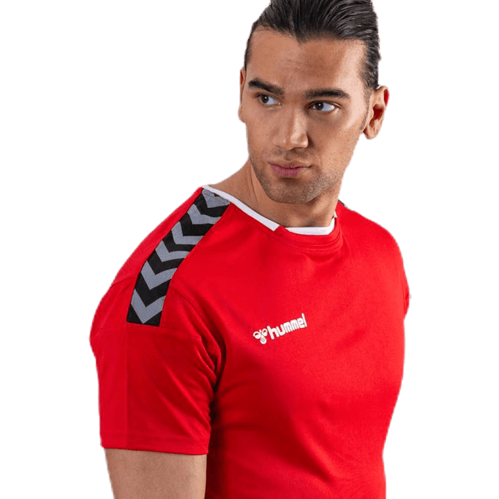 Autentický Poly Jersey Red