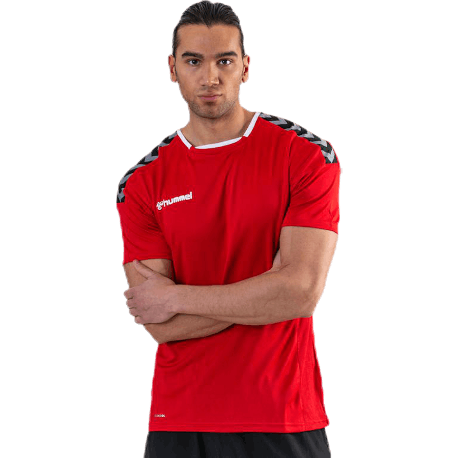 Autentický Poly Jersey Red