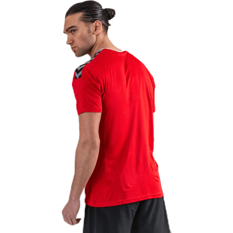 Autentický Poly Jersey Red