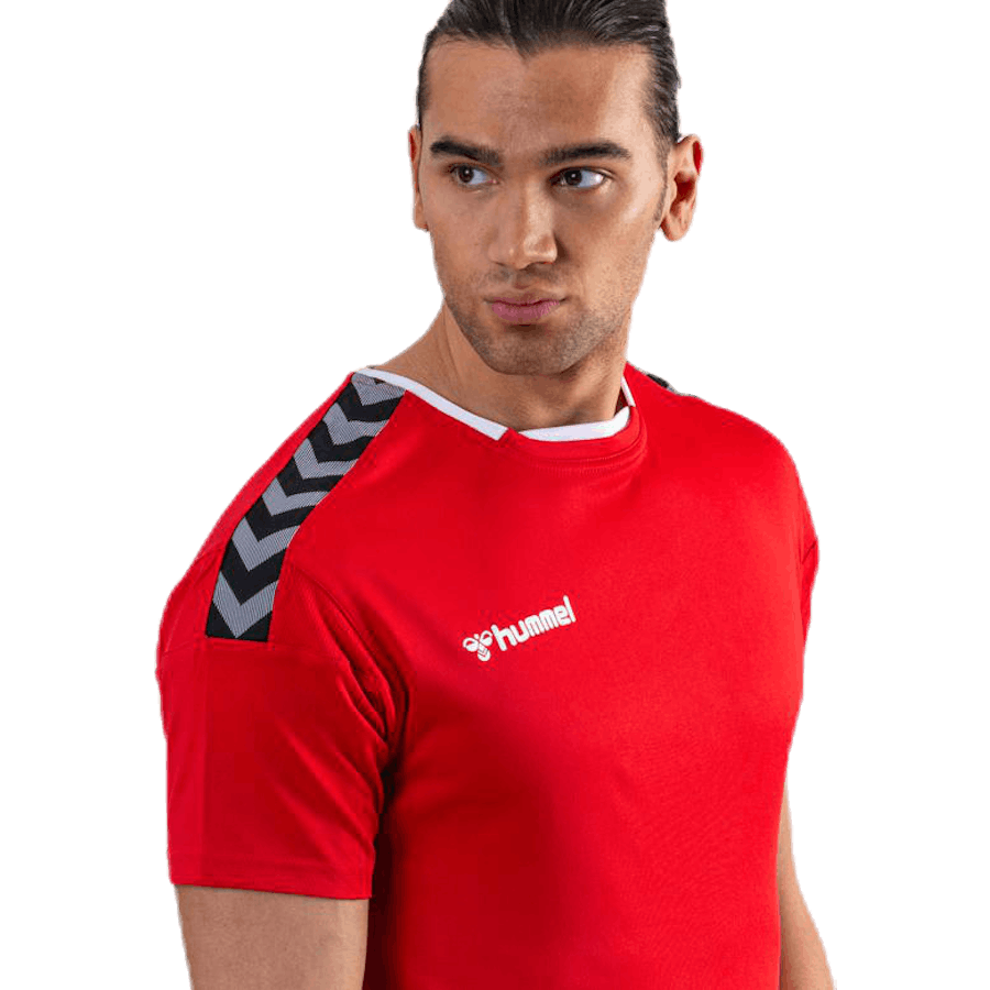 Autentický Poly Jersey Red