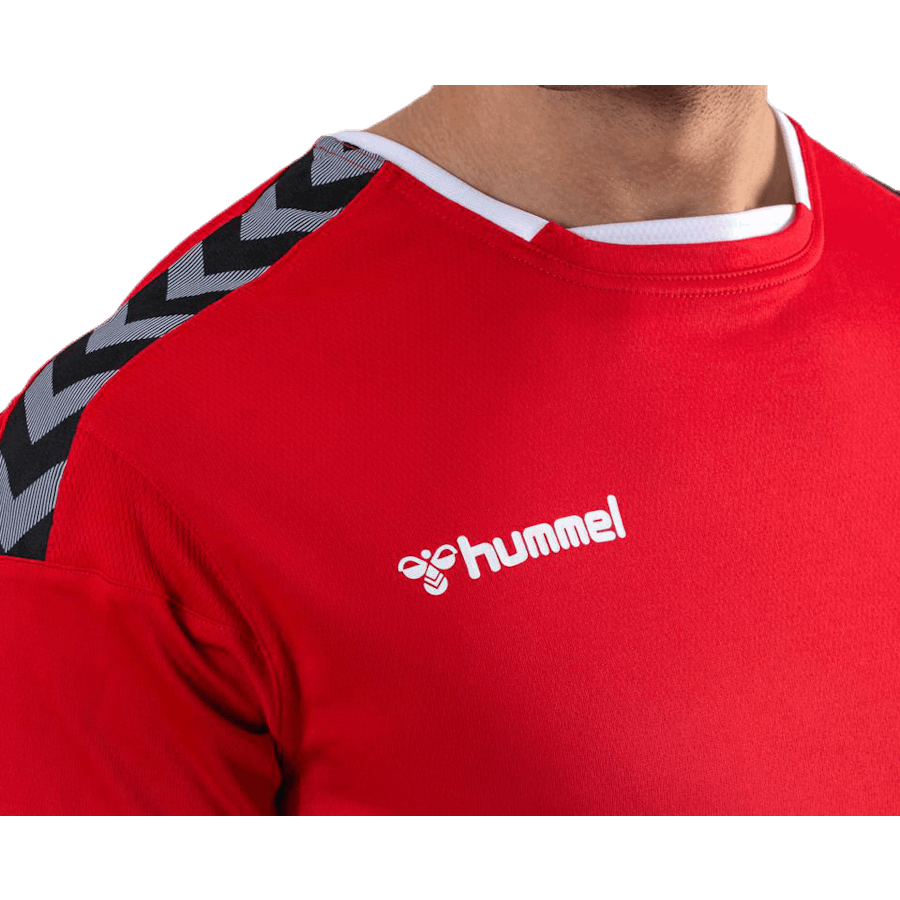 Autentický Poly Jersey Red