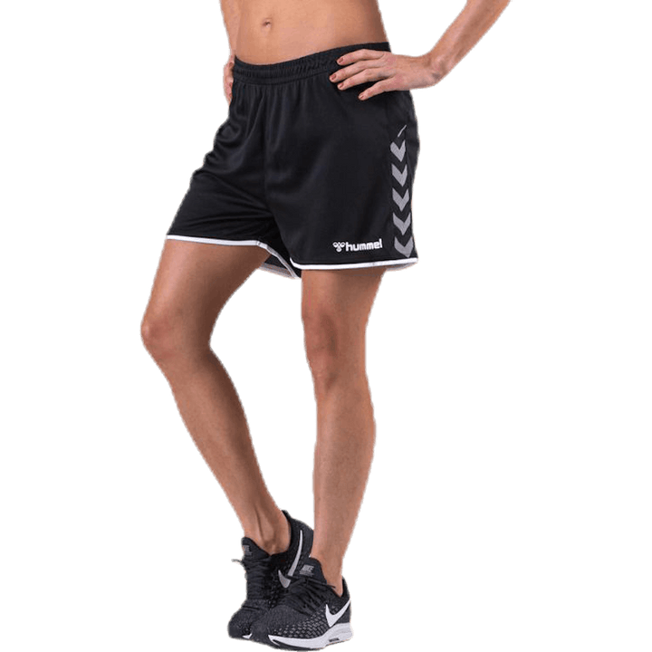 Authentic Poly šortky White/Black