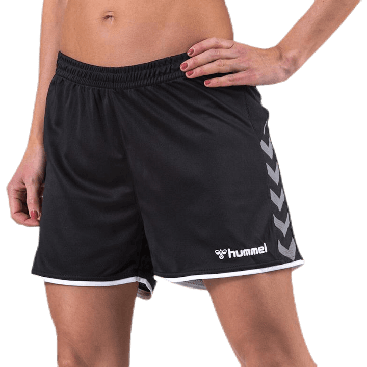 Authentic Poly šortky White/Black