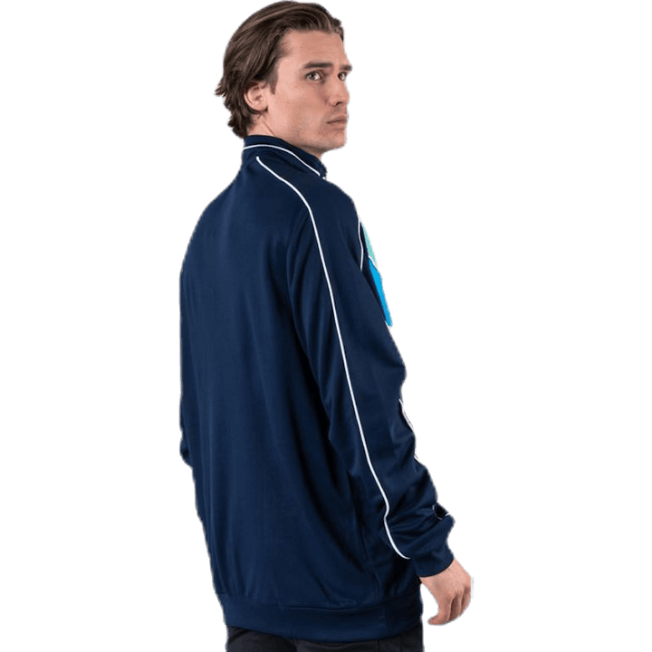 Liam Zip Jacket Blue/White