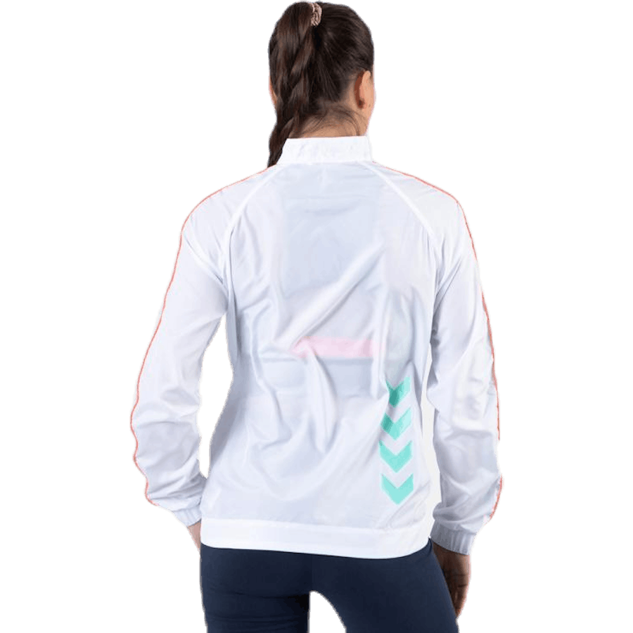 Trophy Zip Jacket White