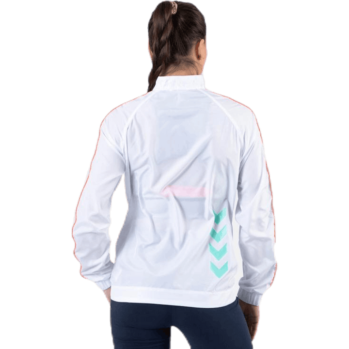 Trophy Zip Jacket White