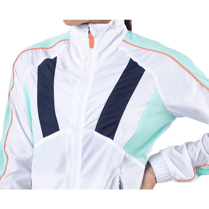 Trophy Zip Jacket White