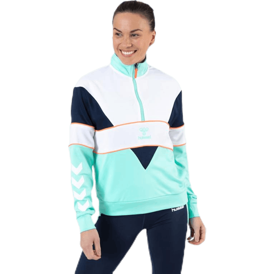 Studio HZ Sweatshirt White/Green