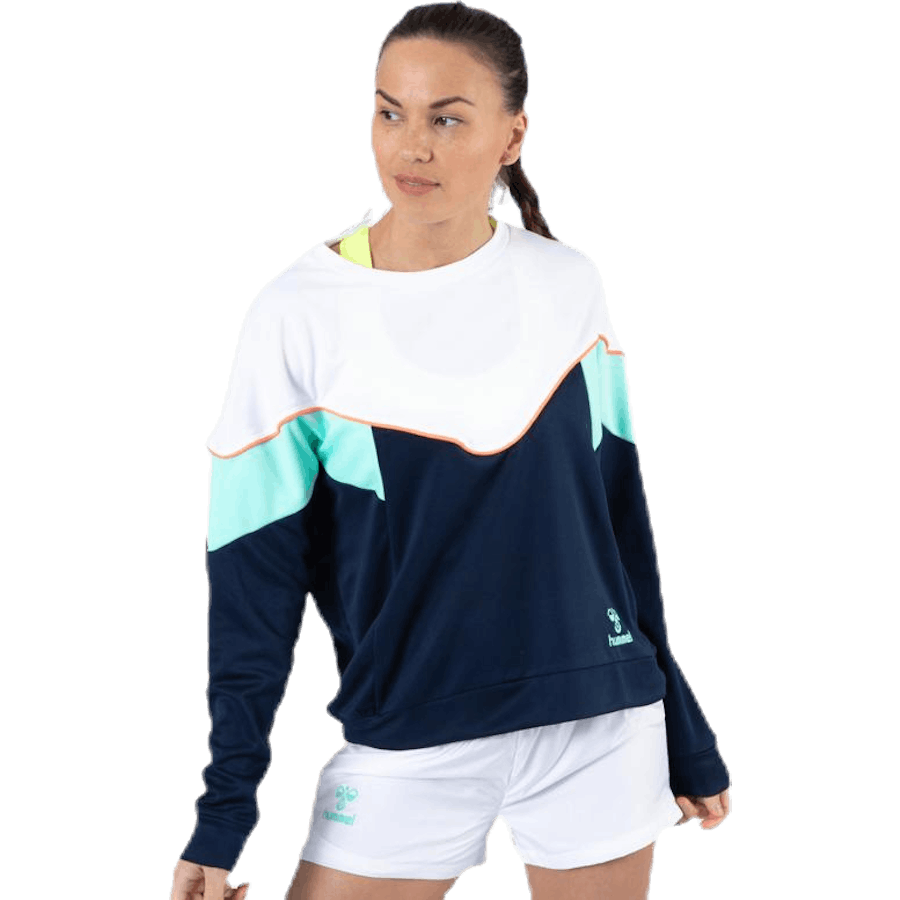 Studio Sweatshirt Blue/White