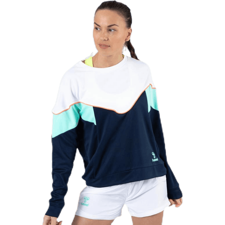 Studio Sweatshirt Blue/White