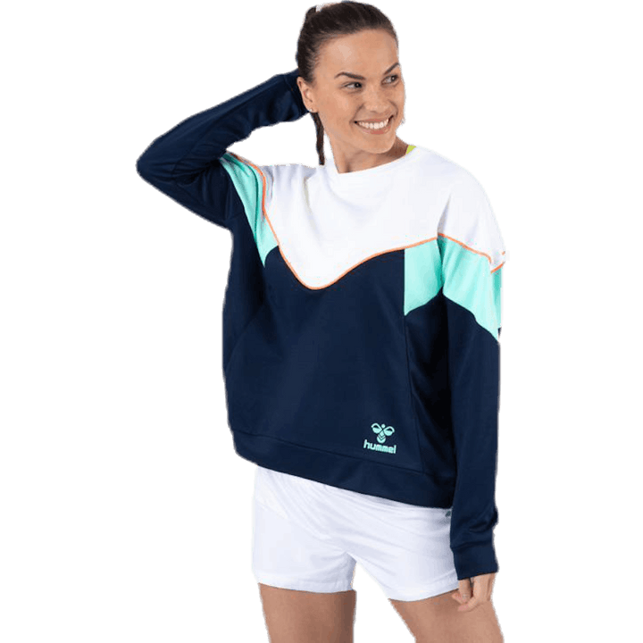 Studio Sweatshirt Blue/White