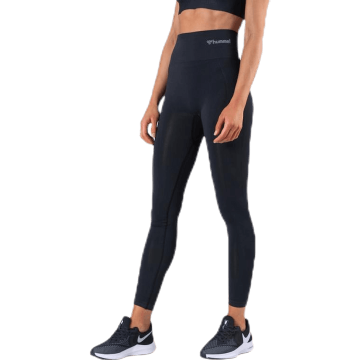 Tif High Waist Seamless Tights Black