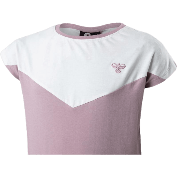 Tričko Ciete Jr Purple/White