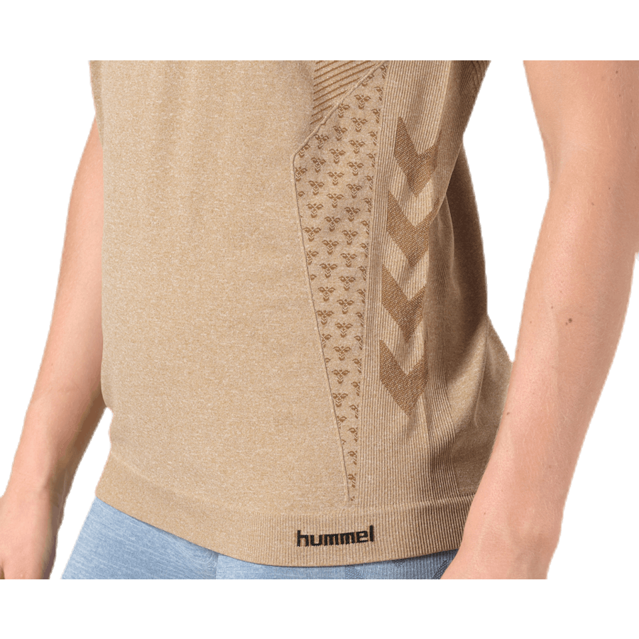 CI Seamless SS T-Shirt Brown