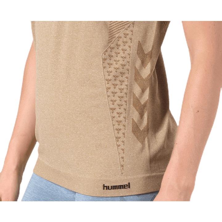 CI Seamless SS T-Shirt Brown