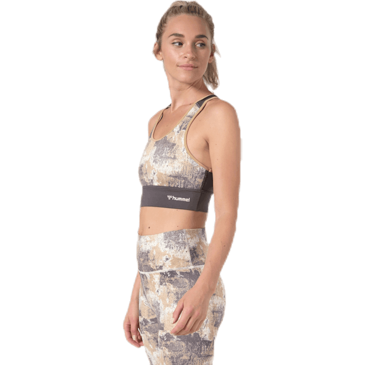 Lotus Sports Bra Grey