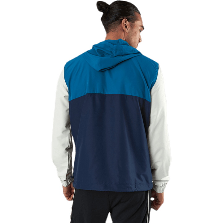 Akello Loose Half Zip Jacke Blau