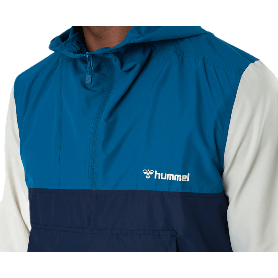 Akello Loose Half Zip Jacke Blau