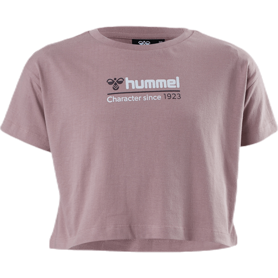 Junior Clare Cropped T-Shirt Pink