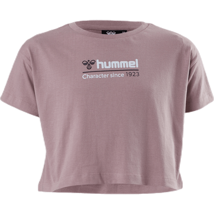 Junior Clare Cropped T-Shirt Pink