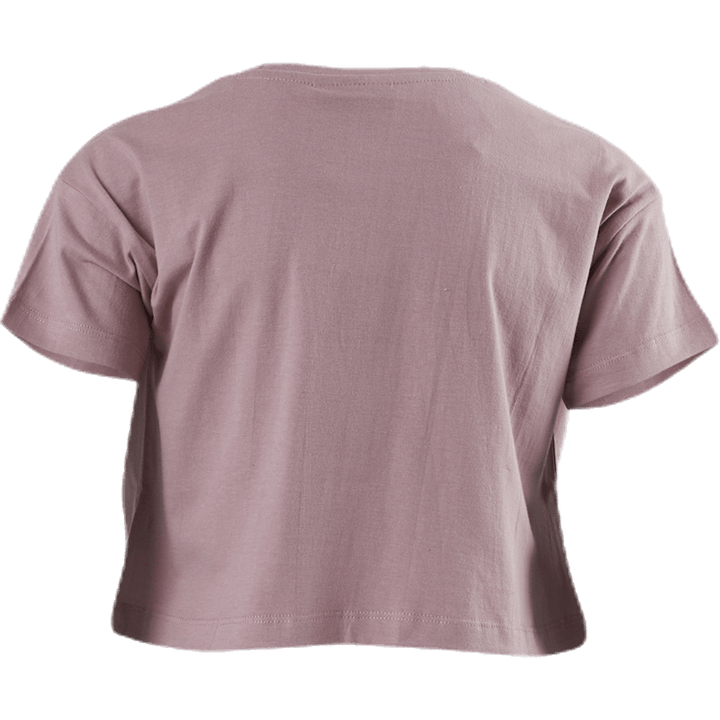 Junior Clare Cropped T-Shirt Pink