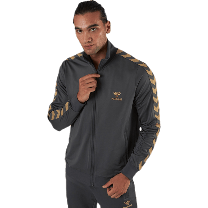 Nathan Zip Jacket Grey