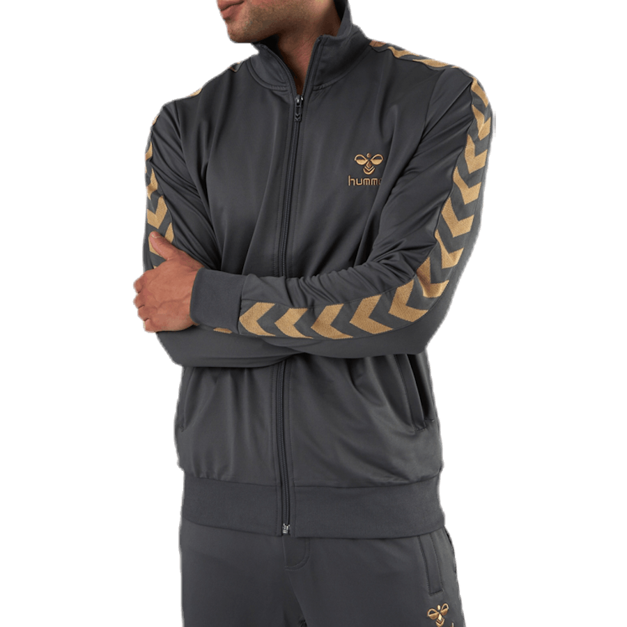 Nathan Zip Jacket Grey
