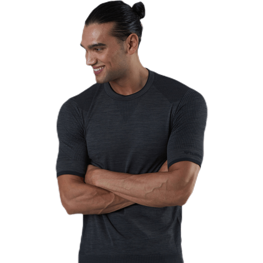 Tracker Seamless T-Shirt Black