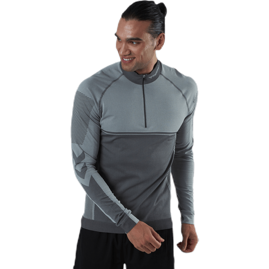 Ryder Seamless Half Zip Patterned