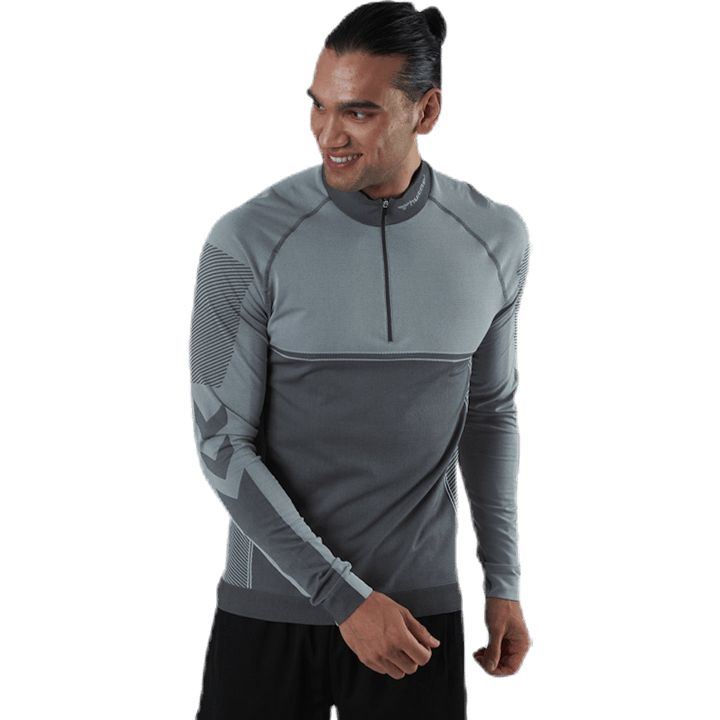 Ryder Seamless Half Zip Patterned