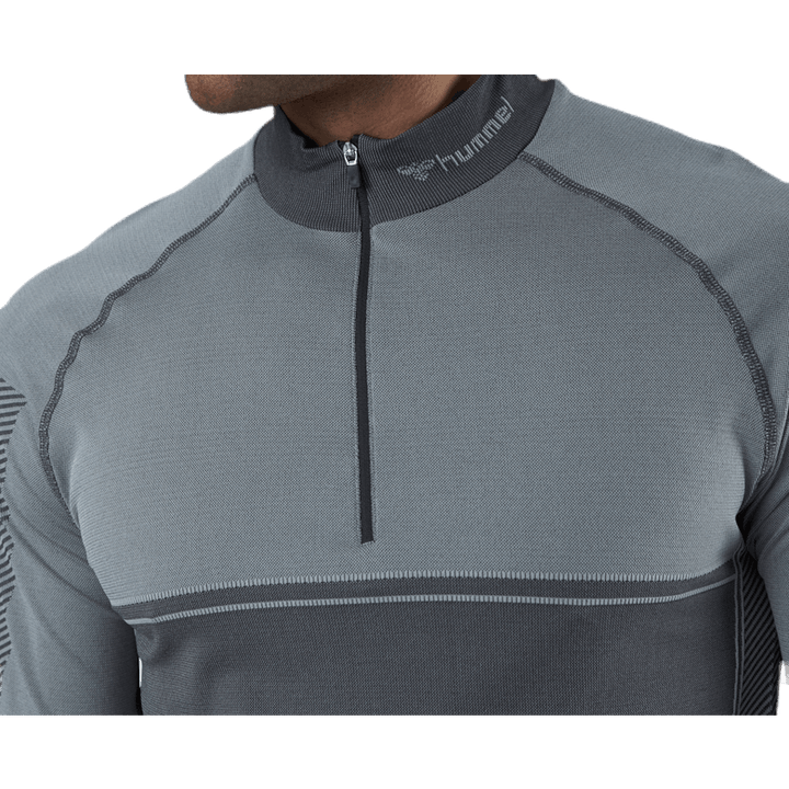 Ryder Seamless Half Zip Patterned