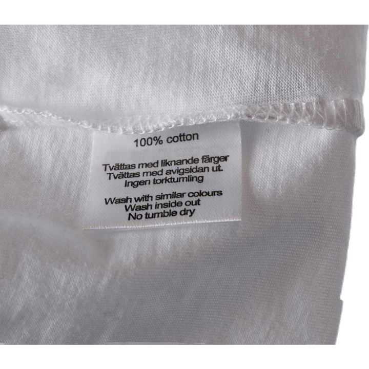 Original  R-Neck Tee No 3 White