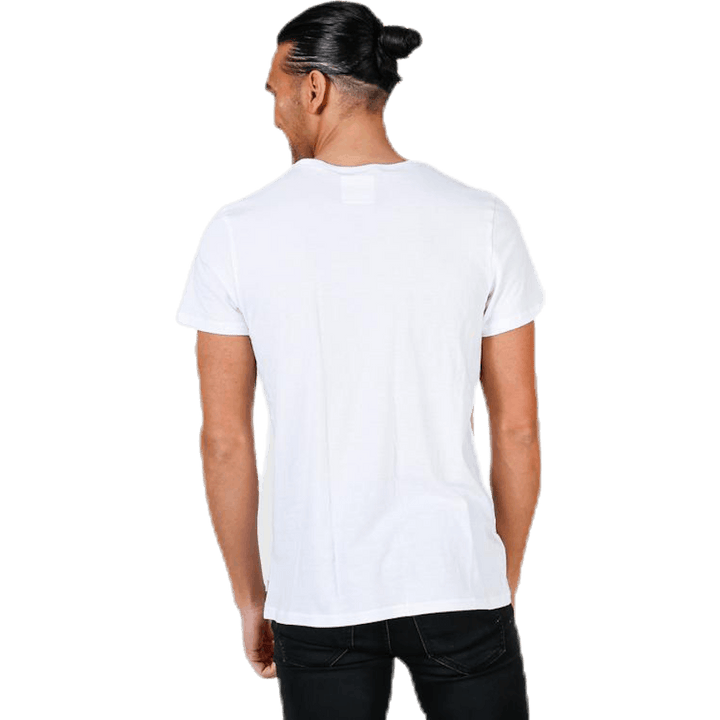 Original  R-Neck Tee No 3 White