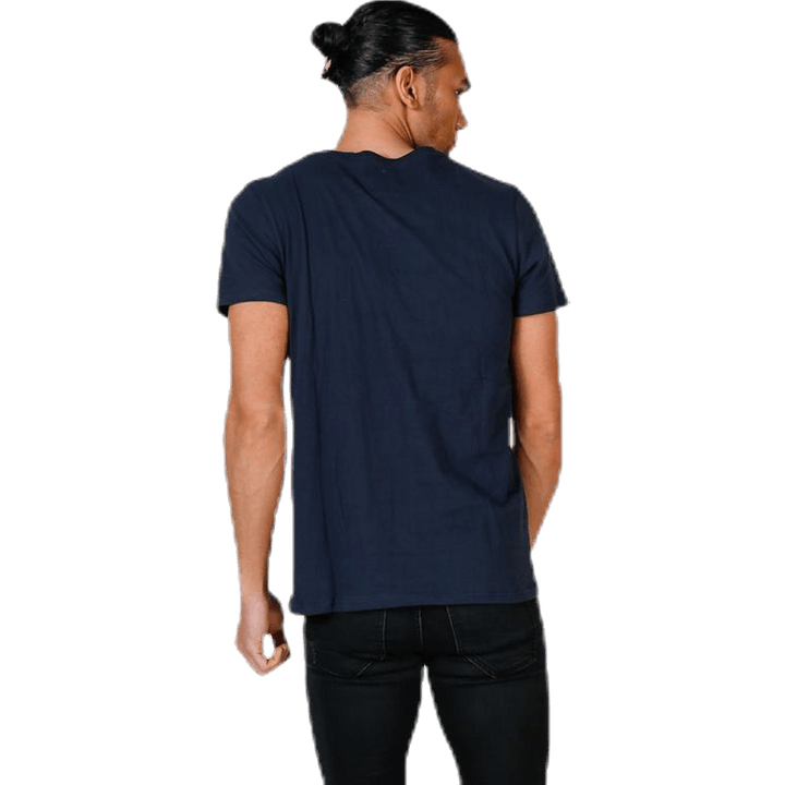 Original R-Neck Tee Blue