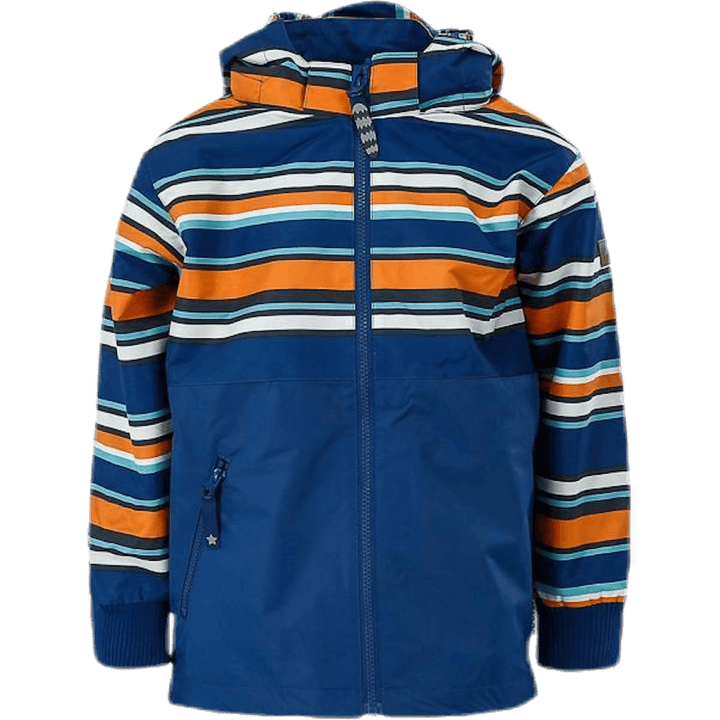 Dante Streifen Jacke Blau/Weiß