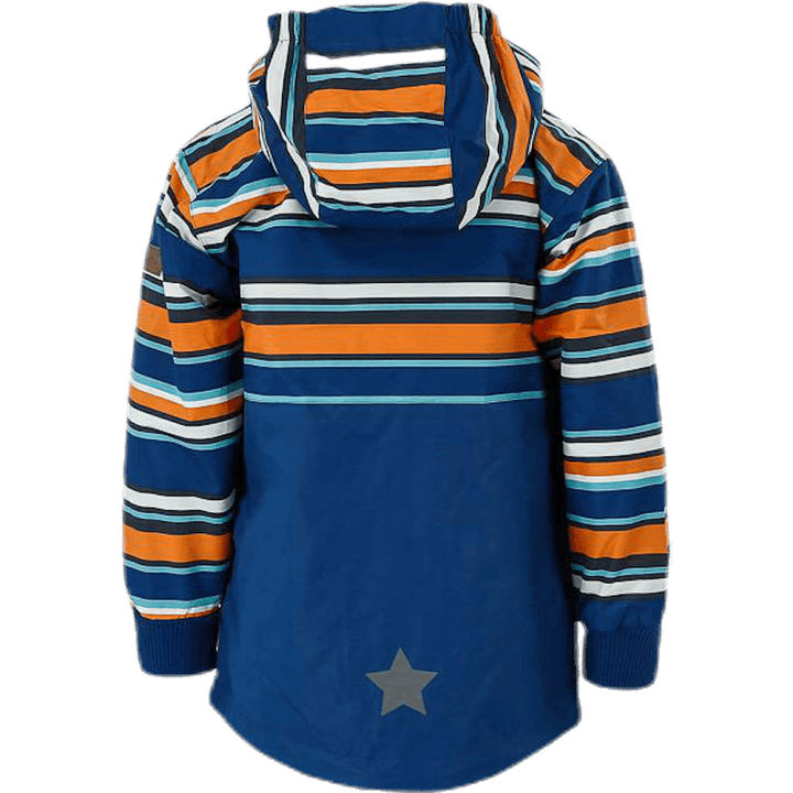 Dante Streifen Jacke Blau/Weiß
