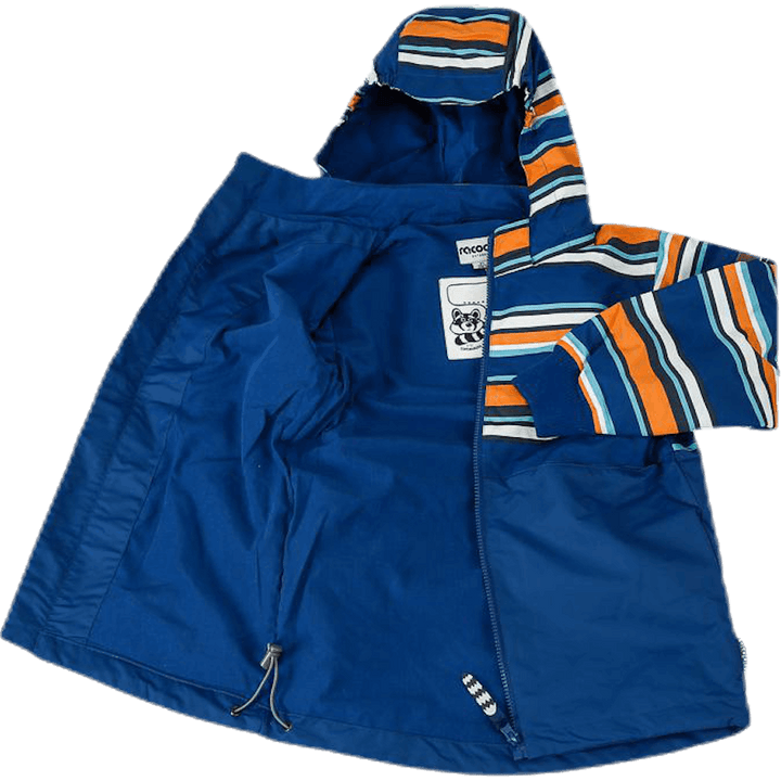 Dante Streifen Jacke Blau/Weiß