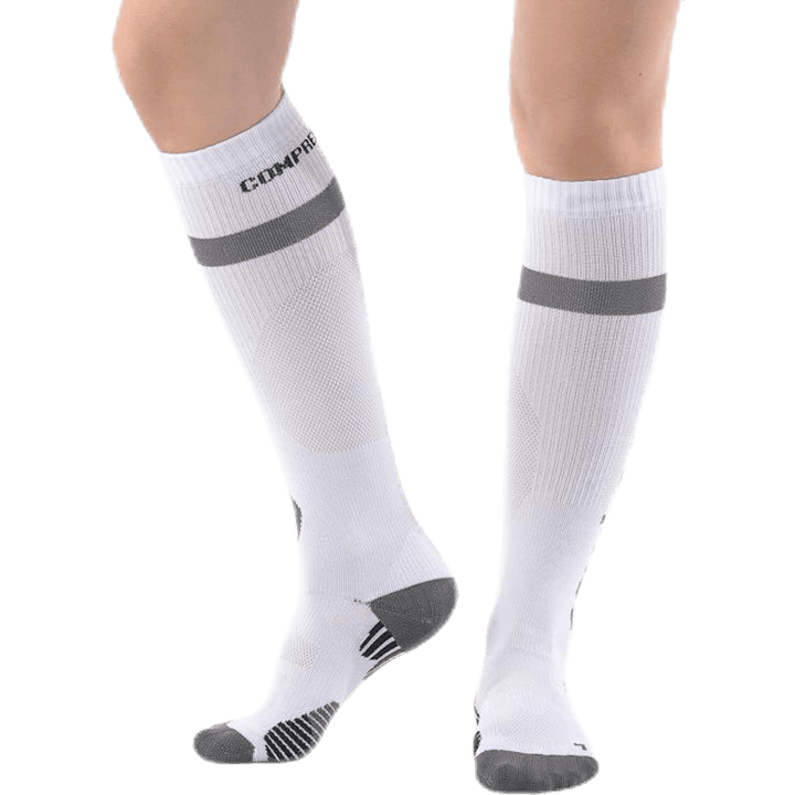 Calzino a compressione bianco