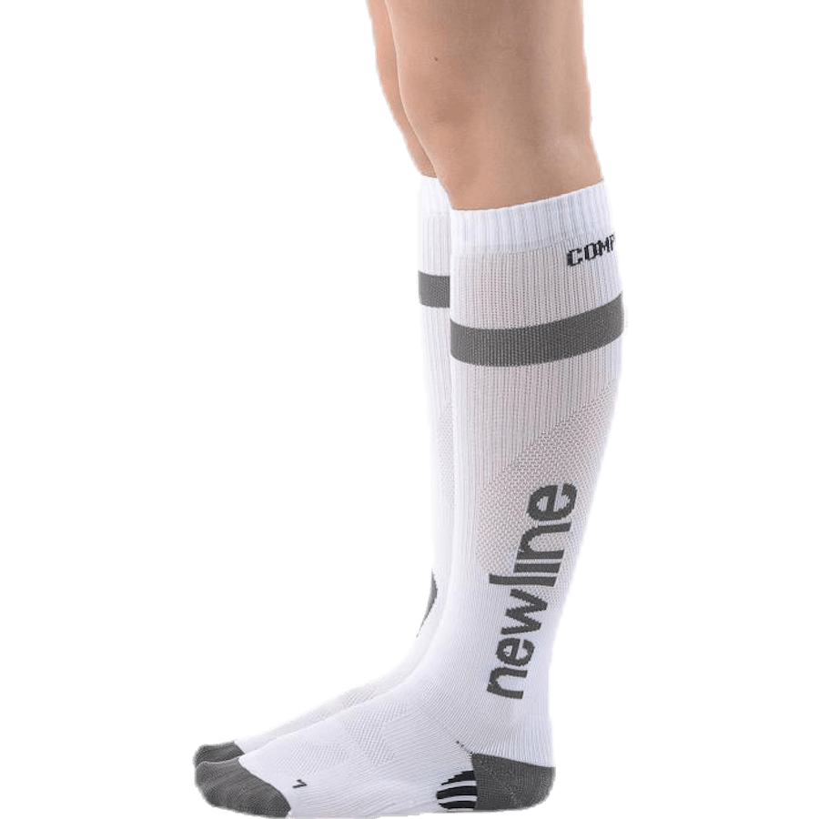 Calzino a compressione bianco