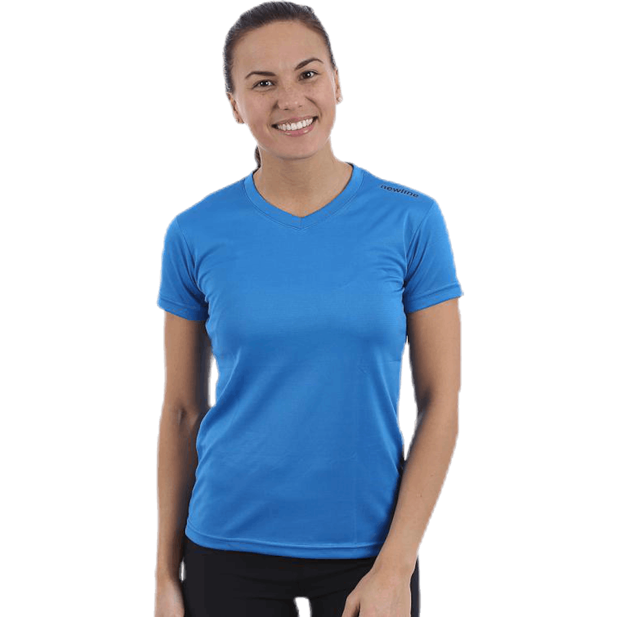 W Base Cool T-Shirt Blue