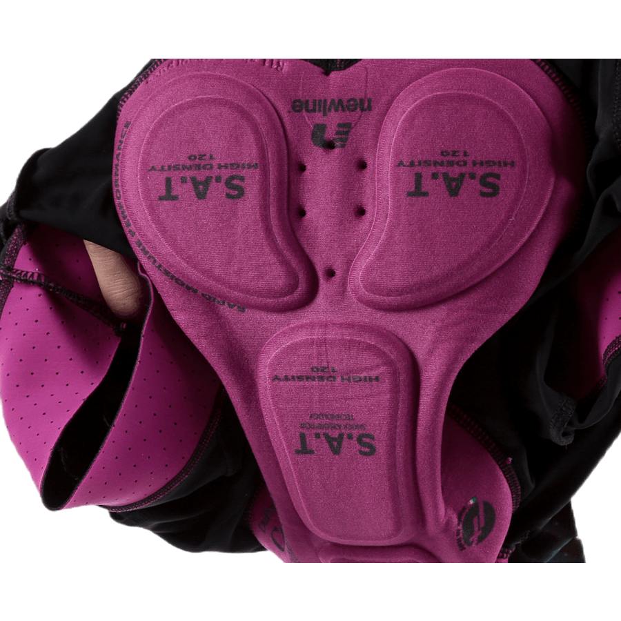 Laser Bib Shorts Purple/Black