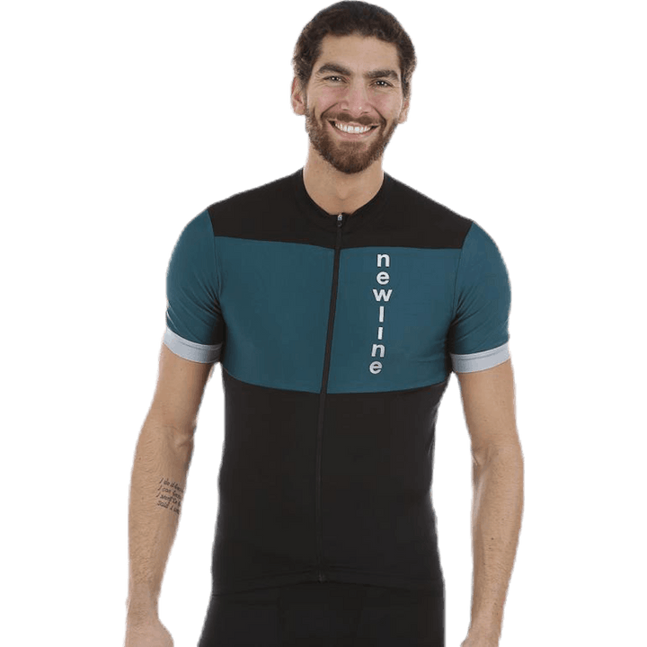 T-shirt extensible pour vélo noir