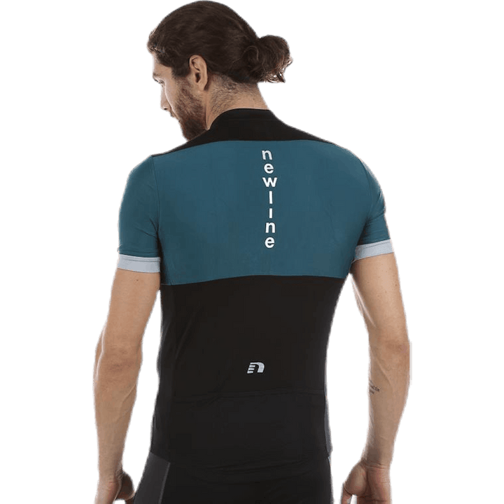 T-shirt extensible pour vélo noir