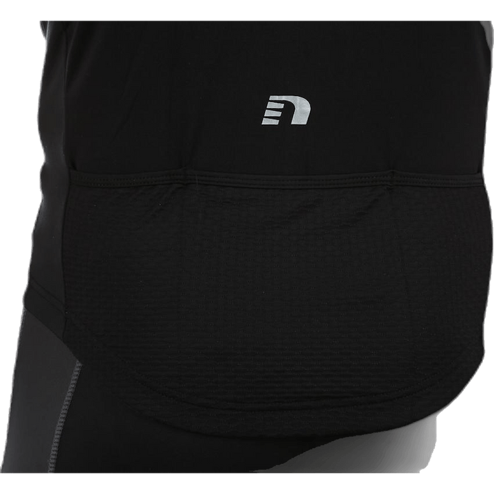 T-shirt extensible pour vélo noir