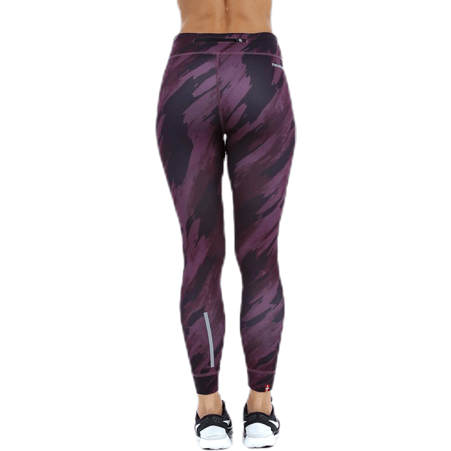Imotion Printed 7/8 Tights Purple