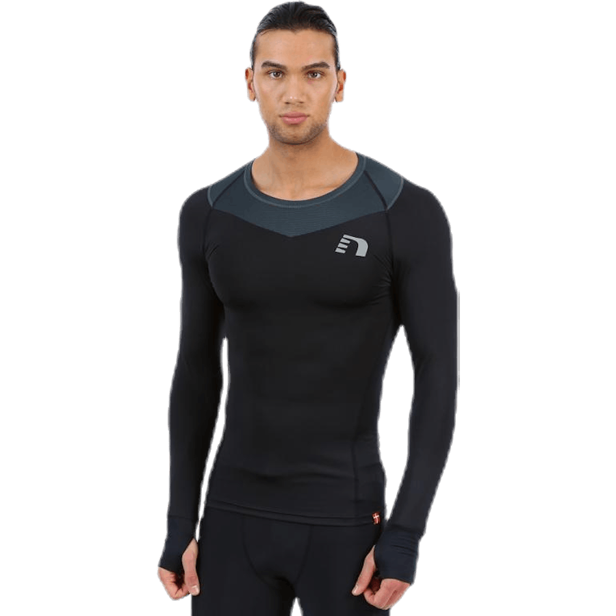 Iconic Vent Stretch Shirt M Blue/Black