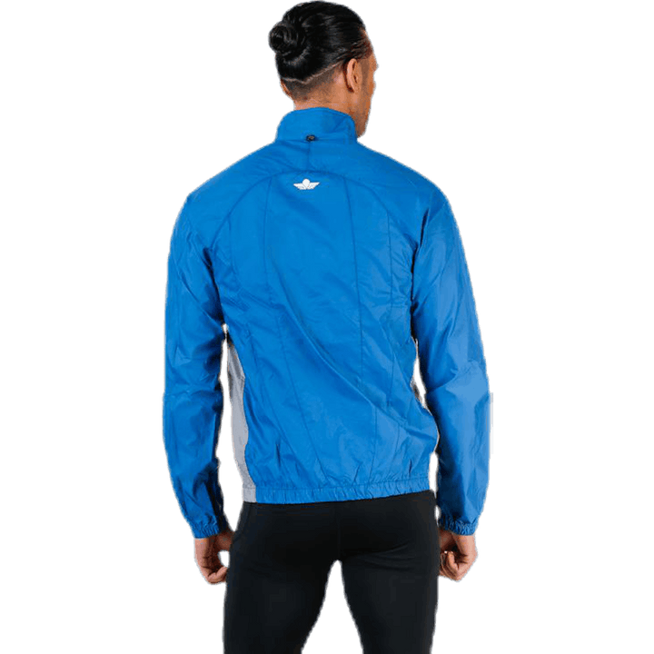 Black Track Jacket Blue
