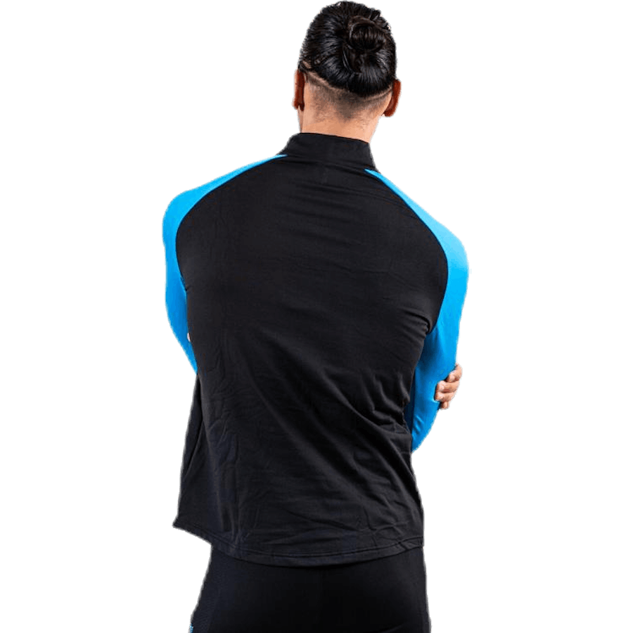 Warm Zip Shirt Blue/Black